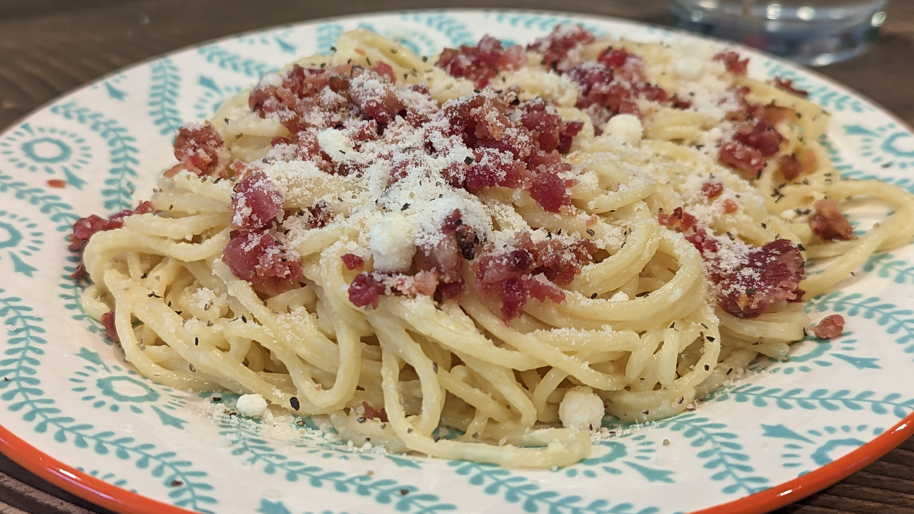 Photo of Pasta alla carbonara — © Benoit Duffez