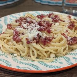 Photo of Pasta alla carbonara — © Benoit Duffez